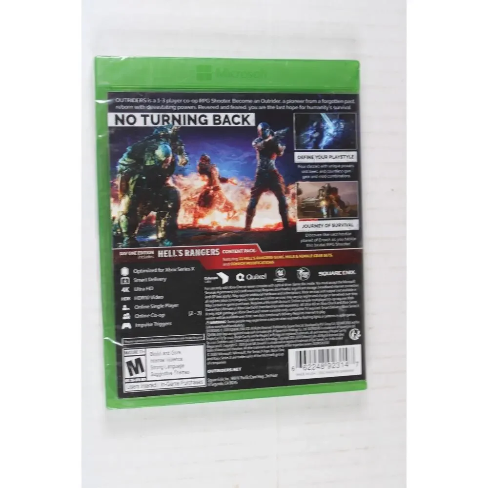 Outriders Day One Edition - Microsoft Xbox One (Brand New) UNOPENED